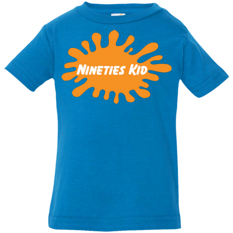 T-Shirts Cobalt / 6 Months Nineties Kid Infant PremiumT-Shirt