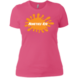 T-Shirts Hot Pink / X-Small Nineties Kid Women's Premium T-Shirt