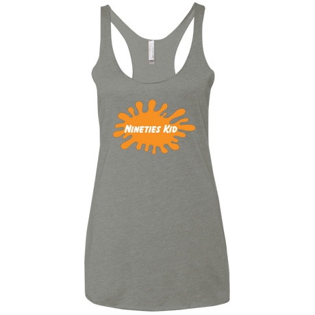 T-Shirts Venetian Grey / X-Small Nineties Kid Women's Triblend Racerback Tank