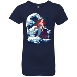 T-Shirts Midnight Navy / YXS Ningyo Hime Girls Premium T-Shirt