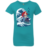 T-Shirts Tahiti Blue / YXS Ningyo Hime Girls Premium T-Shirt