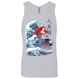 T-Shirts Heather Grey / Small Ningyo Hime Men's Premium Tank Top