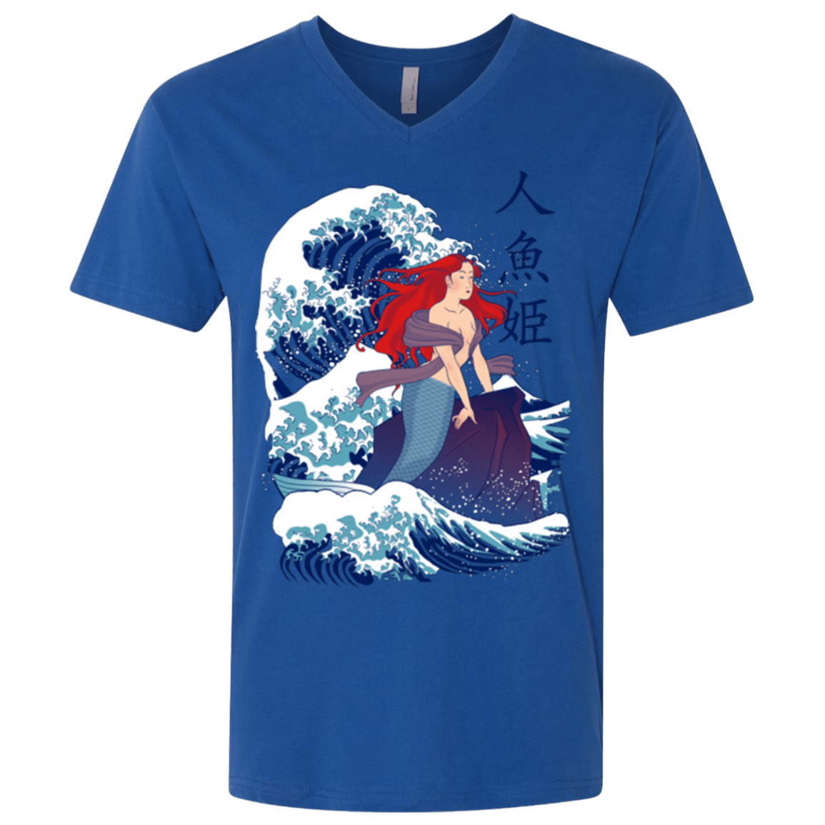 T-Shirts Royal / X-Small Ningyo Hime Men's Premium V-Neck