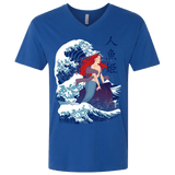 T-Shirts Royal / X-Small Ningyo Hime Men's Premium V-Neck