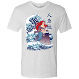 T-Shirts Heather White / Small Ningyo Hime Men's Triblend T-Shirt