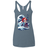 T-Shirts Indigo / X-Small Ningyo Hime Women's Triblend Racerback Tank