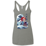 T-Shirts Venetian Grey / X-Small Ningyo Hime Women's Triblend Racerback Tank