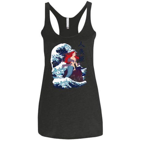 T-Shirts Vintage Black / X-Small Ningyo Hime Women's Triblend Racerback Tank