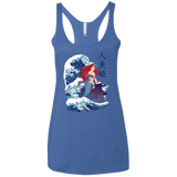 T-Shirts Vintage Royal / X-Small Ningyo Hime Women's Triblend Racerback Tank