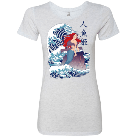 T-Shirts Heather White / Small Ningyo Hime Women's Triblend T-Shirt