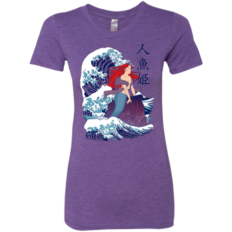T-Shirts Purple Rush / Small Ningyo Hime Women's Triblend T-Shirt