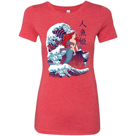 T-Shirts Vintage Red / Small Ningyo Hime Women's Triblend T-Shirt