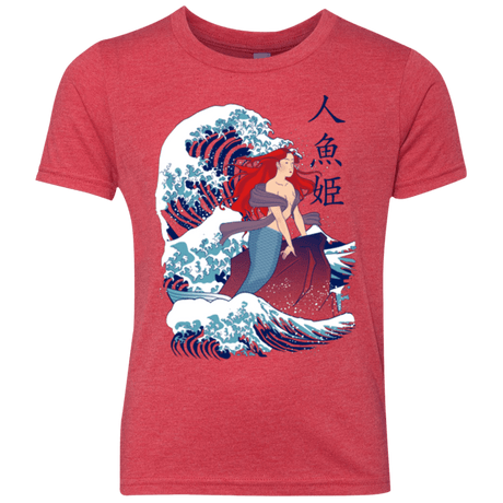 T-Shirts Vintage Red / YXS Ningyo Hime Youth Triblend T-Shirt