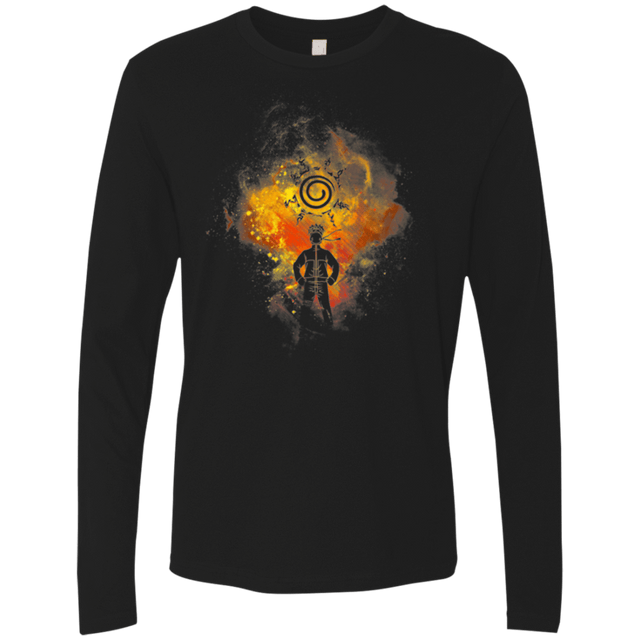 T-Shirts Black / Small NINJA ART Men's Premium Long Sleeve