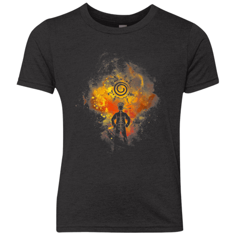 T-Shirts Vintage Black / YXS NINJA ART Youth Triblend T-Shirt