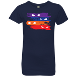 T-Shirts Midnight Navy / YXS Ninja Flag Girls Premium T-Shirt