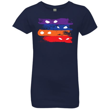 T-Shirts Midnight Navy / YXS Ninja Flag Girls Premium T-Shirt