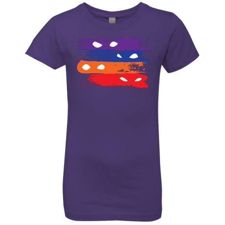 T-Shirts Purple Rush / YXS Ninja Flag Girls Premium T-Shirt