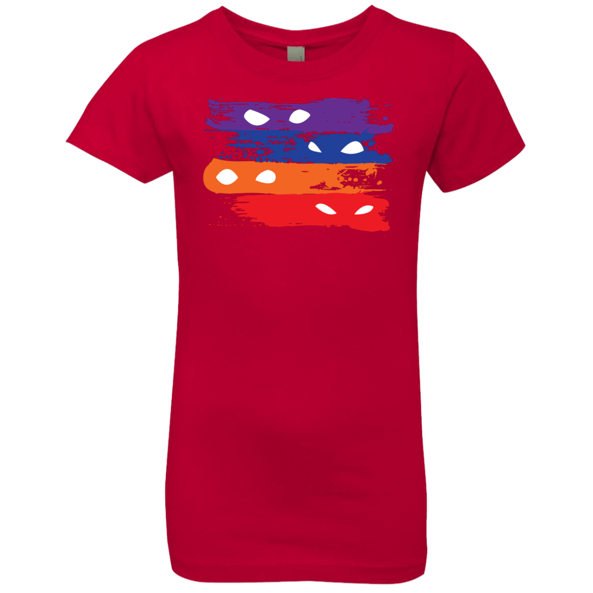 T-Shirts Red / YXS Ninja Flag Girls Premium T-Shirt