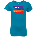 T-Shirts Turquoise / YXS Ninja Flag Girls Premium T-Shirt