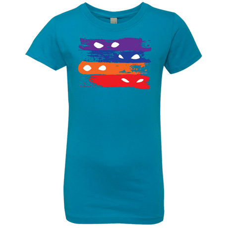 T-Shirts Turquoise / YXS Ninja Flag Girls Premium T-Shirt