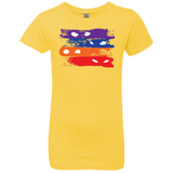 T-Shirts Vibrant Yellow / YXS Ninja Flag Girls Premium T-Shirt