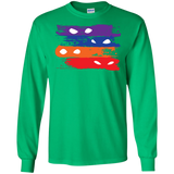 T-Shirts Irish Green / S Ninja Flag Men's Long Sleeve T-Shirt