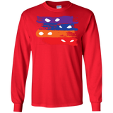 T-Shirts Red / S Ninja Flag Men's Long Sleeve T-Shirt