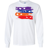 T-Shirts White / S Ninja Flag Men's Long Sleeve T-Shirt