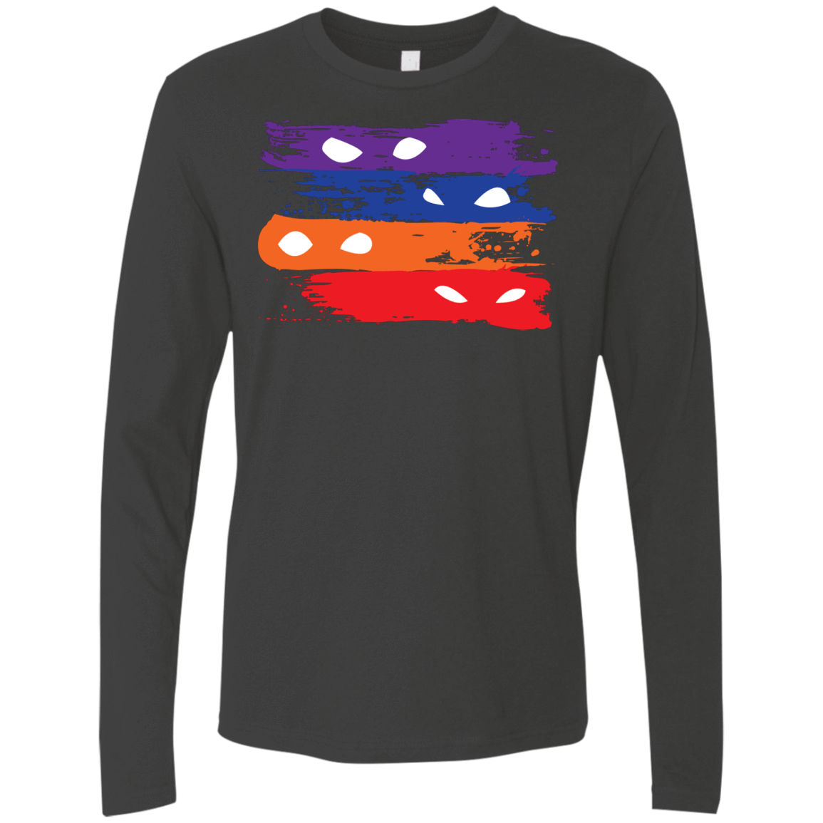 T-Shirts Heavy Metal / S Ninja Flag Men's Premium Long Sleeve