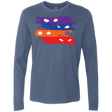 T-Shirts Indigo / S Ninja Flag Men's Premium Long Sleeve
