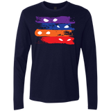 T-Shirts Midnight Navy / S Ninja Flag Men's Premium Long Sleeve