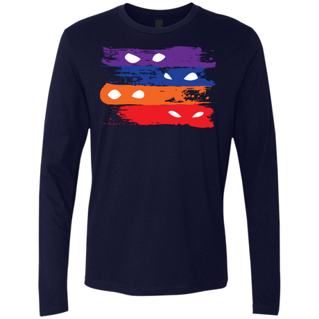 T-Shirts Midnight Navy / S Ninja Flag Men's Premium Long Sleeve