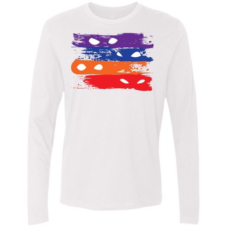 T-Shirts White / S Ninja Flag Men's Premium Long Sleeve