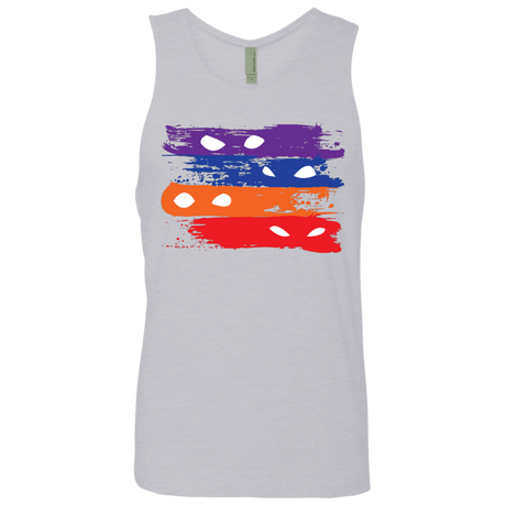 T-Shirts Heather Grey / S Ninja Flag Men's Premium Tank Top