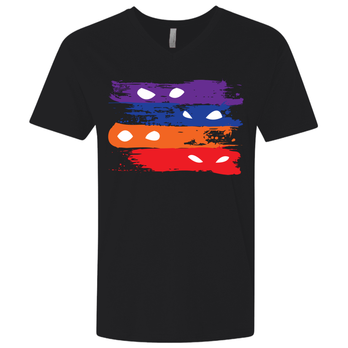 T-Shirts Black / X-Small Ninja Flag Men's Premium V-Neck
