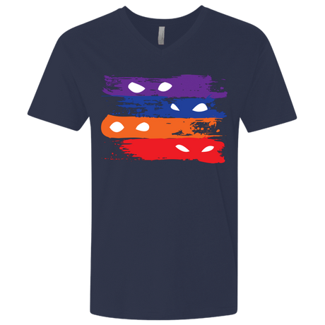 T-Shirts Midnight Navy / X-Small Ninja Flag Men's Premium V-Neck