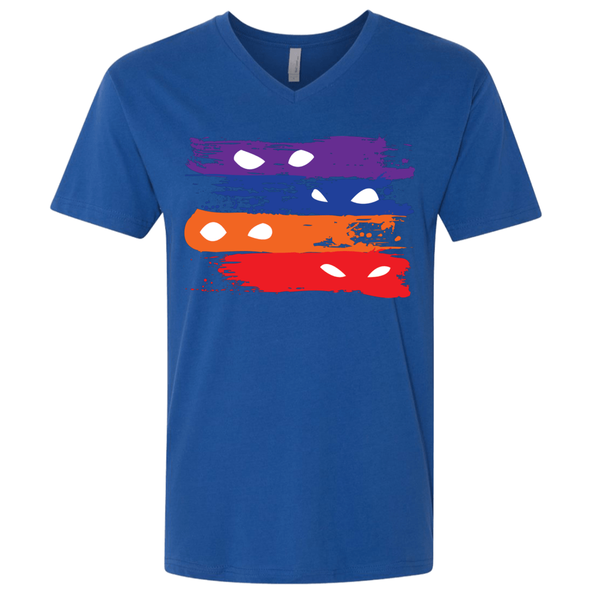 T-Shirts Royal / X-Small Ninja Flag Men's Premium V-Neck