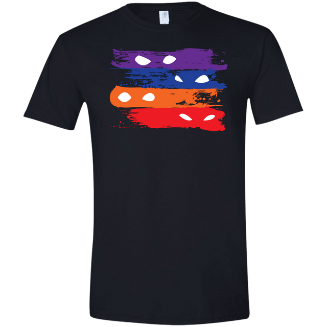 T-Shirts Black / X-Small Ninja Flag Men's Semi-Fitted Softstyle