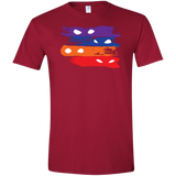 T-Shirts Cardinal Red / S Ninja Flag Men's Semi-Fitted Softstyle