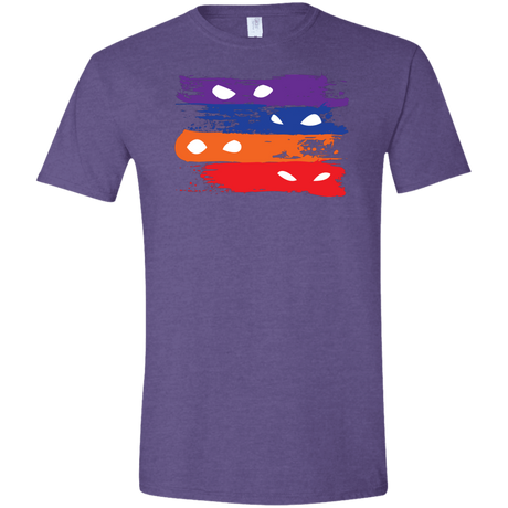 T-Shirts Heather Purple / S Ninja Flag Men's Semi-Fitted Softstyle
