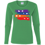 Ninja Flag Women's Long Sleeve T-Shirt