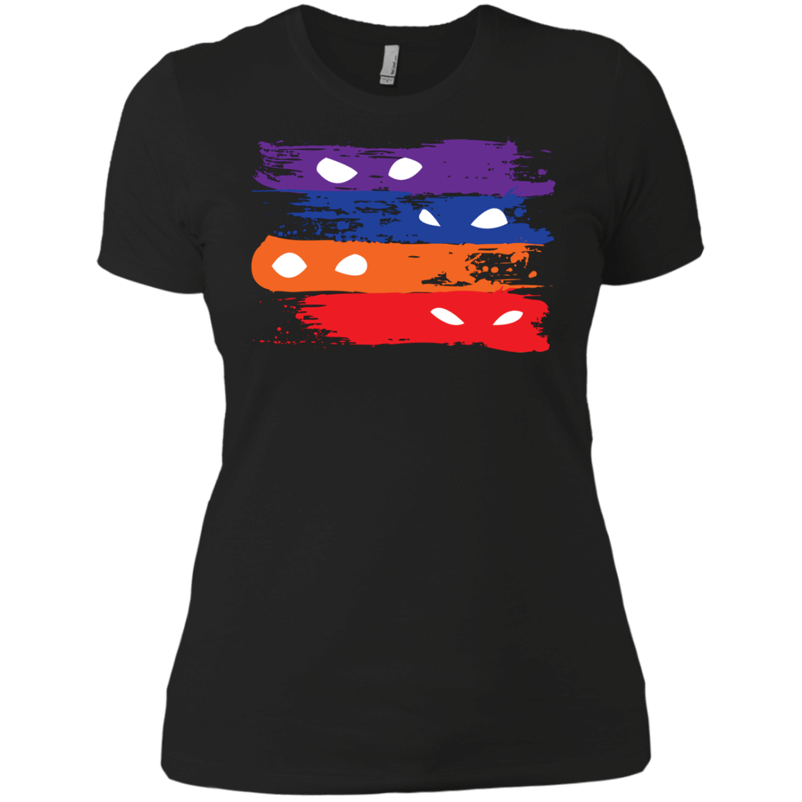 T-Shirts Black / X-Small Ninja Flag Women's Premium T-Shirt