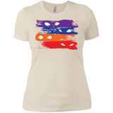 T-Shirts Ivory/ / X-Small Ninja Flag Women's Premium T-Shirt