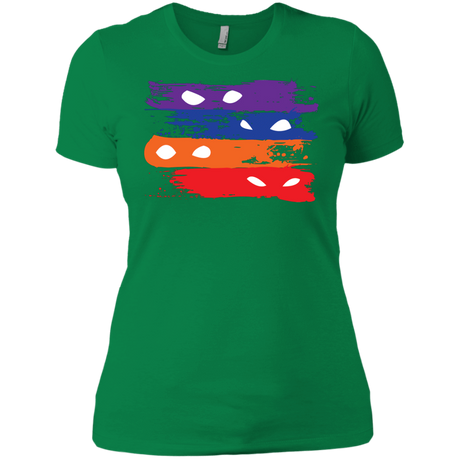 T-Shirts Kelly Green / X-Small Ninja Flag Women's Premium T-Shirt