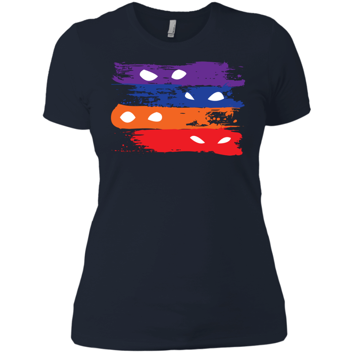 T-Shirts Midnight Navy / X-Small Ninja Flag Women's Premium T-Shirt