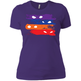 T-Shirts Purple Rush/ / X-Small Ninja Flag Women's Premium T-Shirt