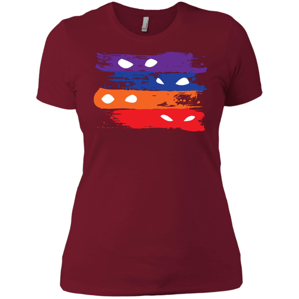 T-Shirts Scarlet / X-Small Ninja Flag Women's Premium T-Shirt