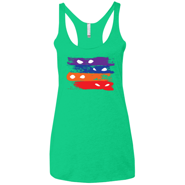 T-Shirts Envy / X-Small Ninja Flag Women's Triblend Racerback Tank