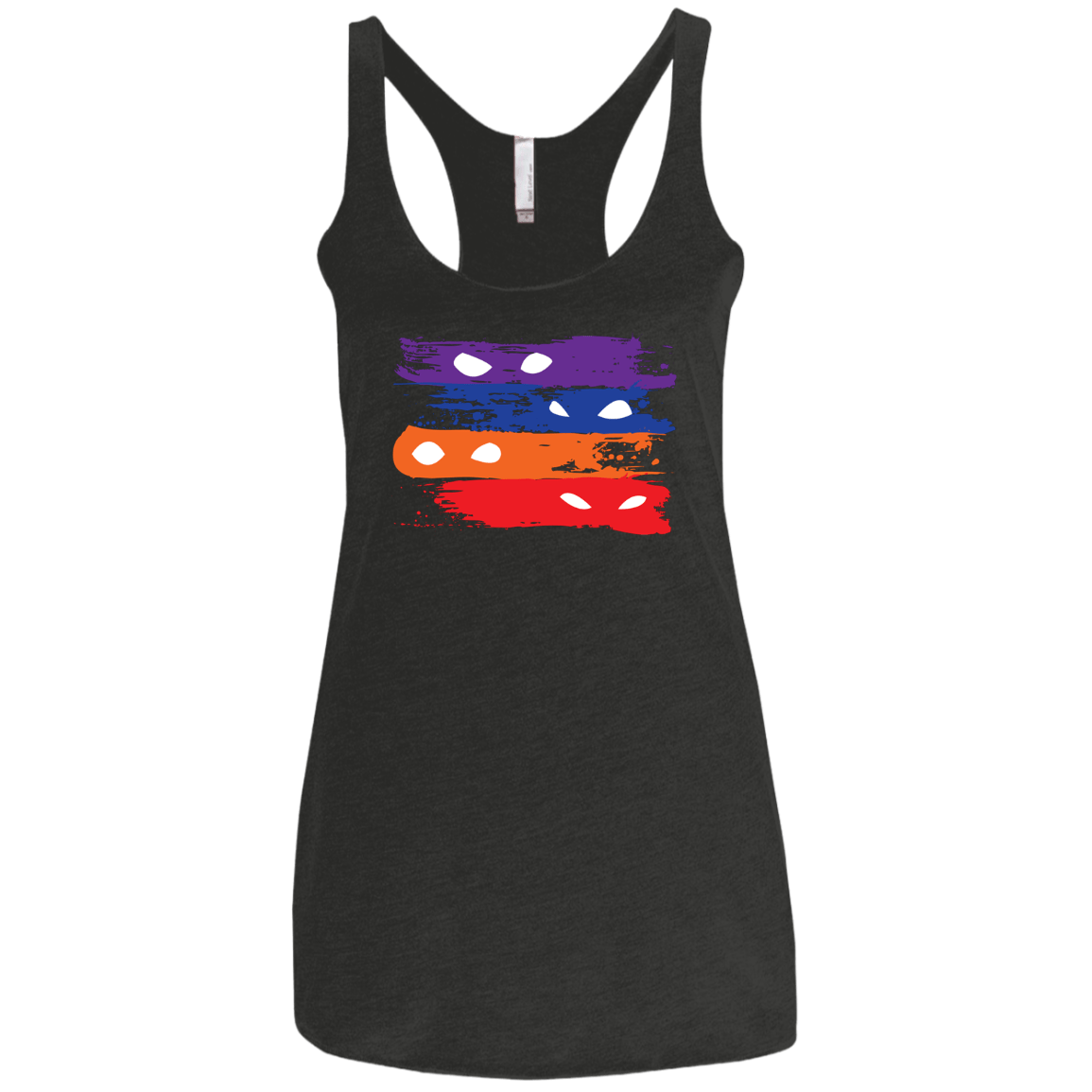 Ninja Flag Women's Triblend Racerback Tank